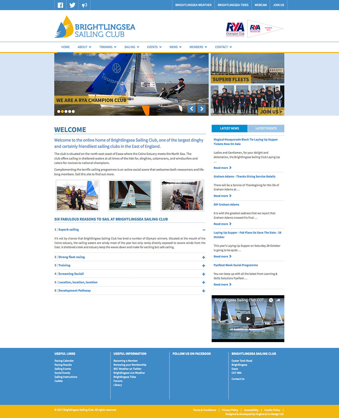 Brightlingsea Sailing Club - Homepage